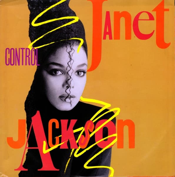 Janet Jackson – Control vinyl cover art
