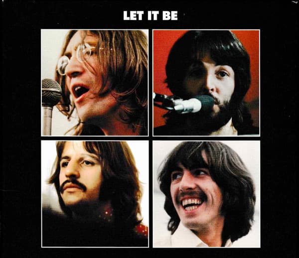 The Beatles – Let It Be vinyl cover art