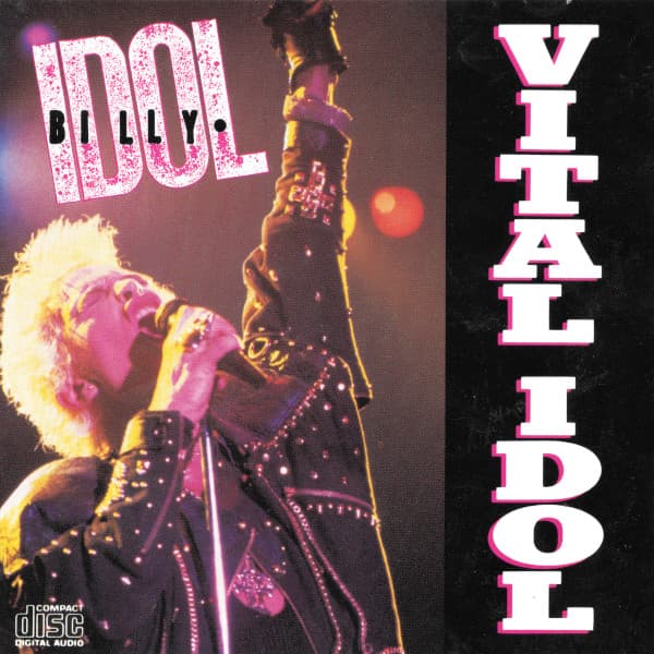 Billy Idol – Vital Idol vinyl cover art