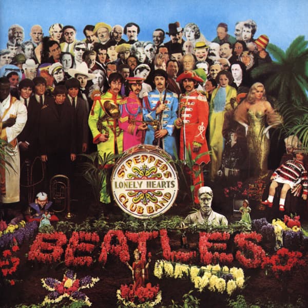 The Beatles – Sgt. Pepper'S Lonely Hearts Club Band vinyl cover art