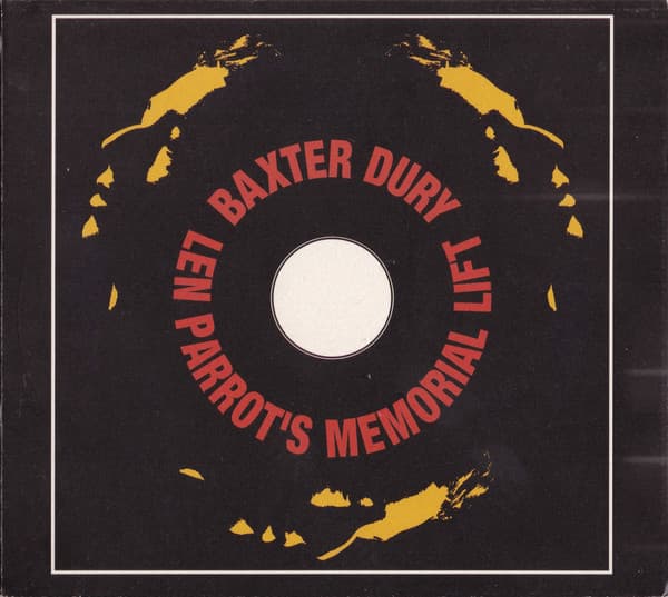 Baxter Dury – Len Parrot'S Memorial Lift vinyl cover art