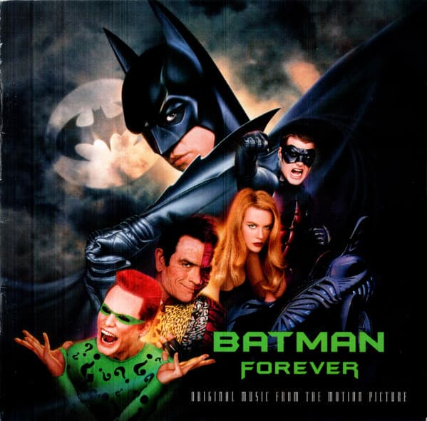 Various – Batman Forever (Original Music From The Motion Picture) vinyl cover art