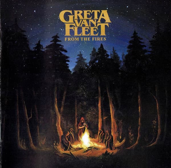 Greta Van Fleet – From The Fires vinyl cover art