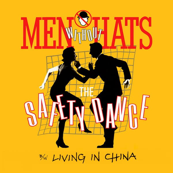 Men Without Hats – The Safety Dance vinyl cover art