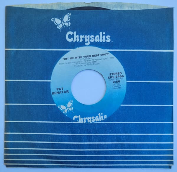 Pat Benatar – Prisoner Of Love vinyl cover art