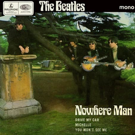 The Beatles – Nowhere Man vinyl cover art