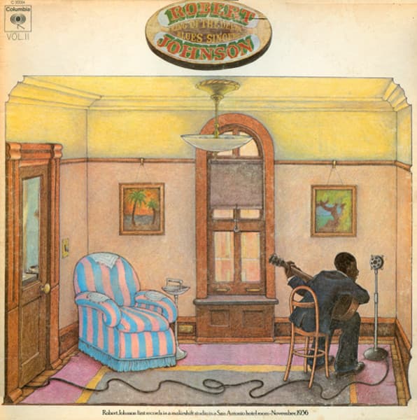 Robert Johnson – King Of The Delta Blues Singers (Vol. Ii) vinyl cover art
