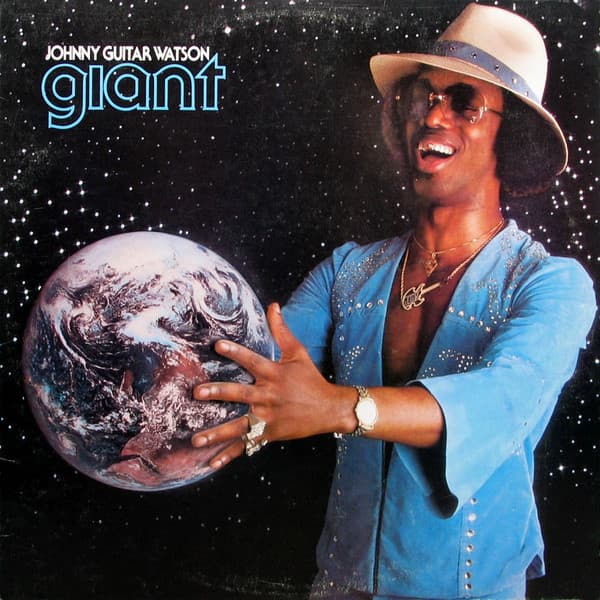 Johnny Guitar Watson – Giant vinyl cover art