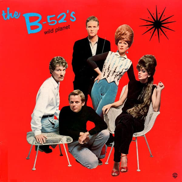The B-52'S – Wild Planet vinyl cover art