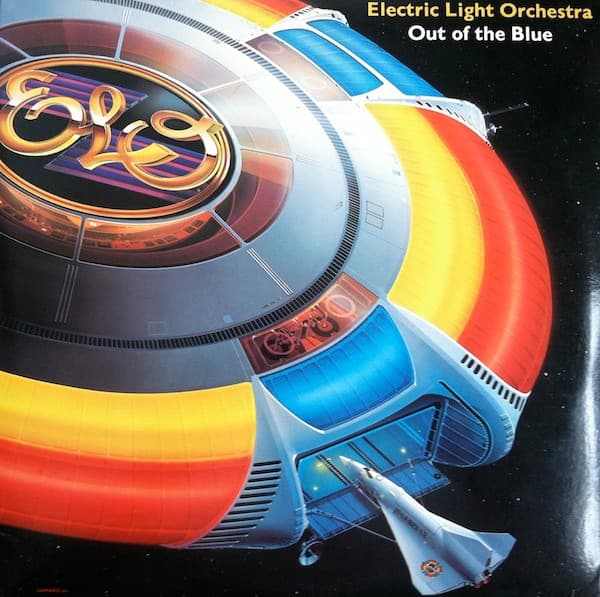 Electric Light Orchestra – Out Of The Blue vinyl cover art