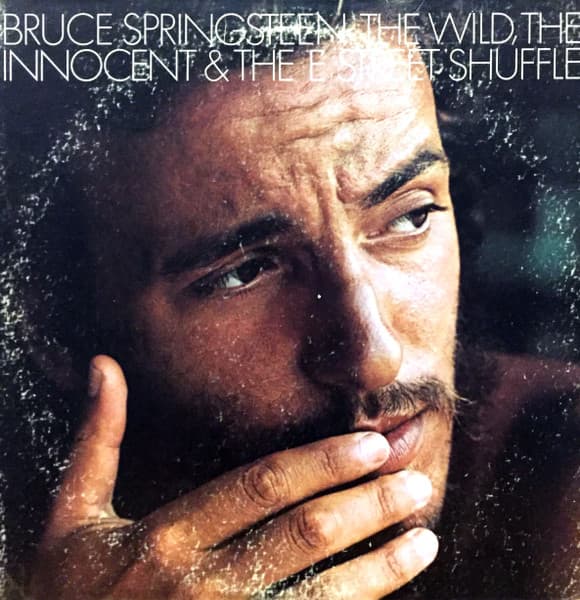 Bruce Springsteen – The Wild, The Innocent & The E Street Shuffle vinyl cover art