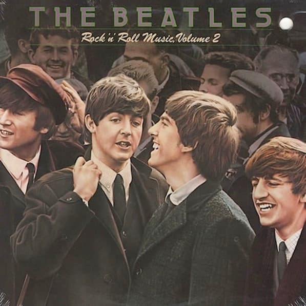 The Beatles – Rock 'N' Roll Music, Volume 2 vinyl cover art