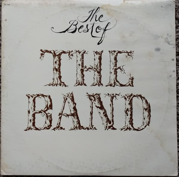The Band – The Best Of The Band vinyl cover art