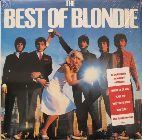 Blondie – The Best Of Blondie vinyl cover art
