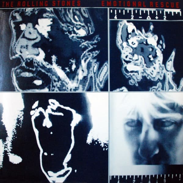 The Rolling Stones – Emotional Rescue vinyl cover art