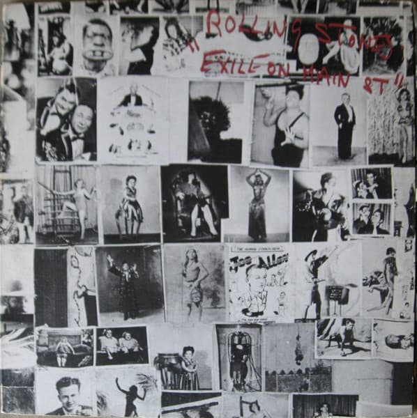 The Rolling Stones – Exile On Main St vinyl cover art