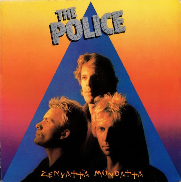 The Police – Zenyatta Mondatta vinyl cover art