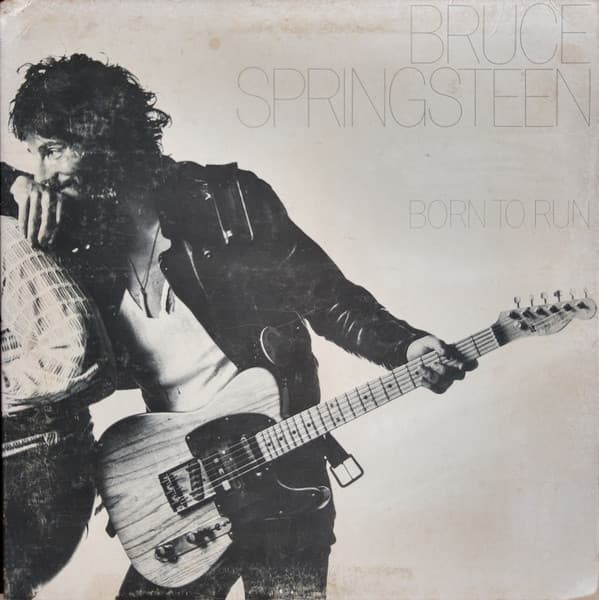Bruce Springsteen – Born To Run vinyl cover art
