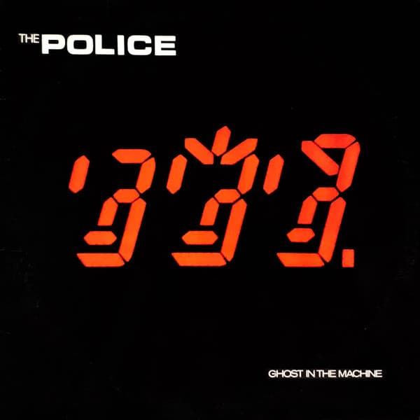 The Police – Ghost In The Machine vinyl cover art