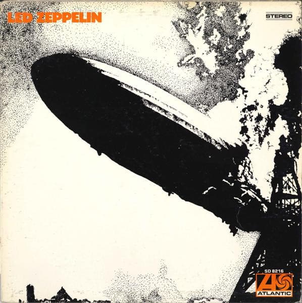 Led Zeppelin – Led Zeppelin vinyl cover art