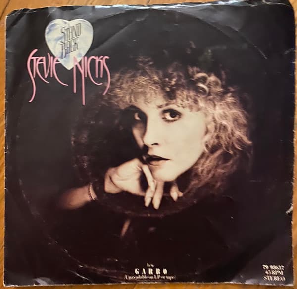 Stevie Nicks – Stand Back vinyl cover art