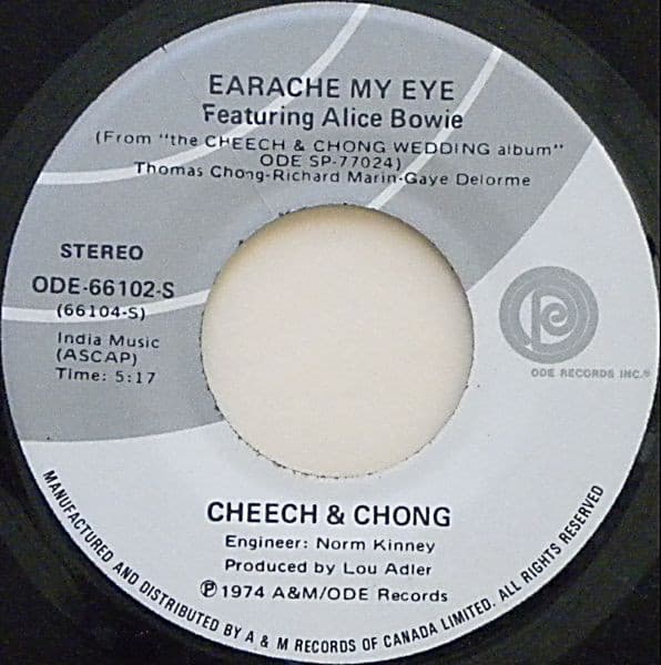 Cheech & Chong – Turn That Thing Down vinyl cover art