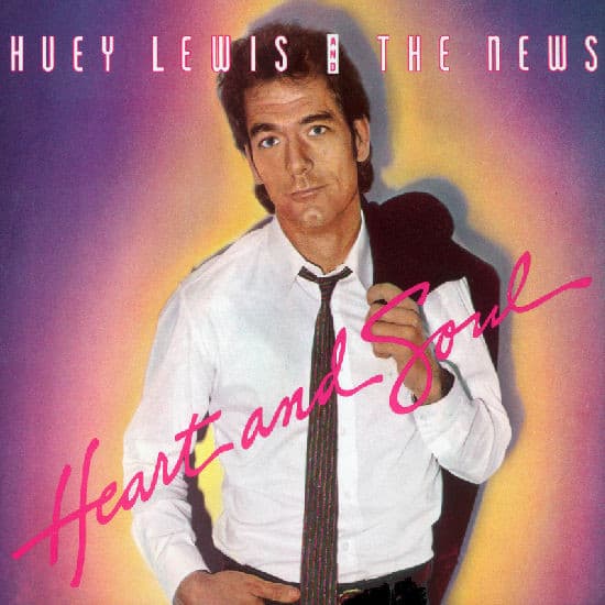 Huey Lewis & The News – Heart And Soul vinyl cover art