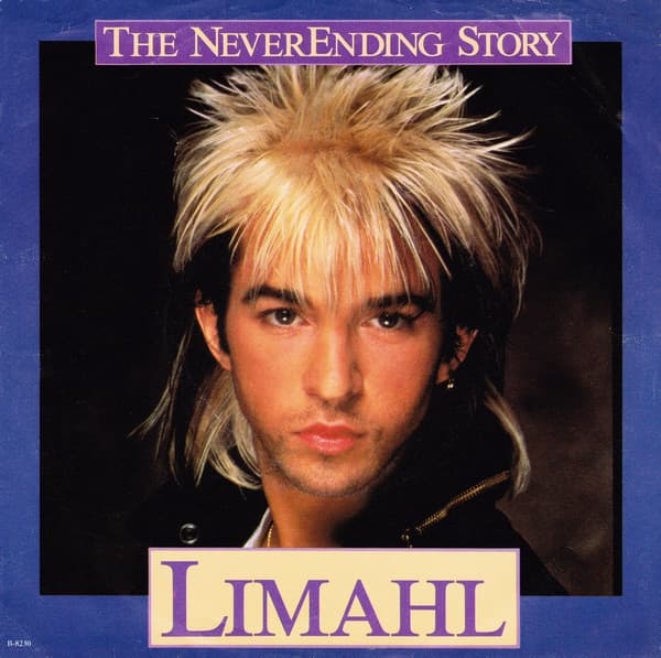 Limahl – The Neverending Story vinyl cover art