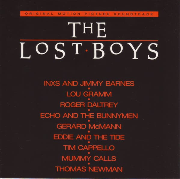 North Shore Troubadours – The Lost Boys - Original Motion Picture Soundtrack vinyl cover art