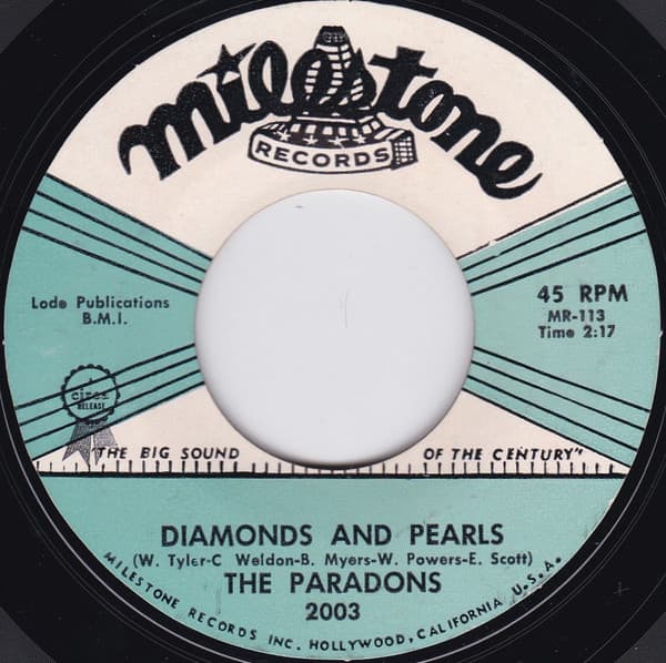 The Paradons – I Want Love vinyl cover art