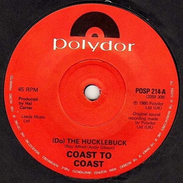 Coast To Coast – (Do) The Hucklebuck vinyl cover art