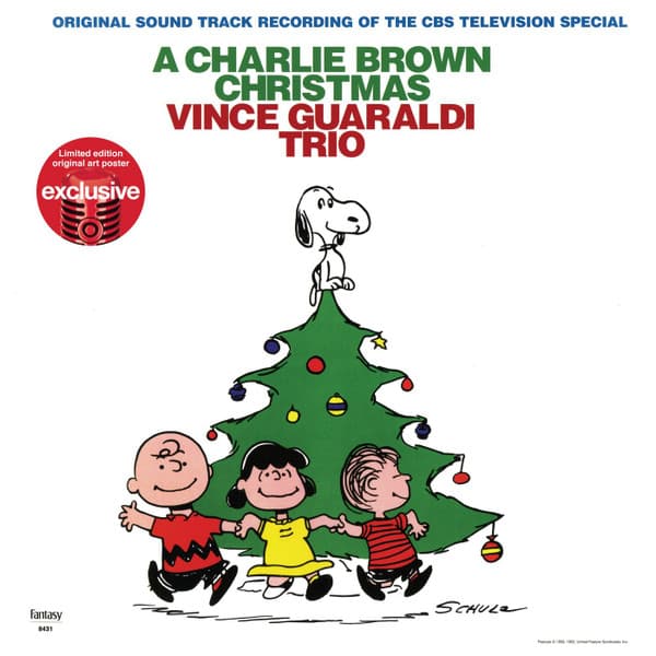 Vince Guaraldi Trio – A Charlie Brown Christmas (Original Sound Track Recording Of The Cbs Television Special) vinyl cover art