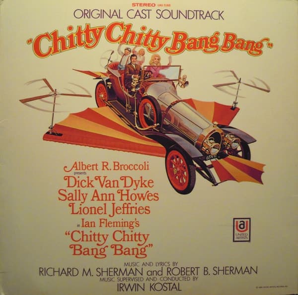 Robert B. Sherman Richard M. Sherman – Chitty Chitty Bang Bang vinyl cover art