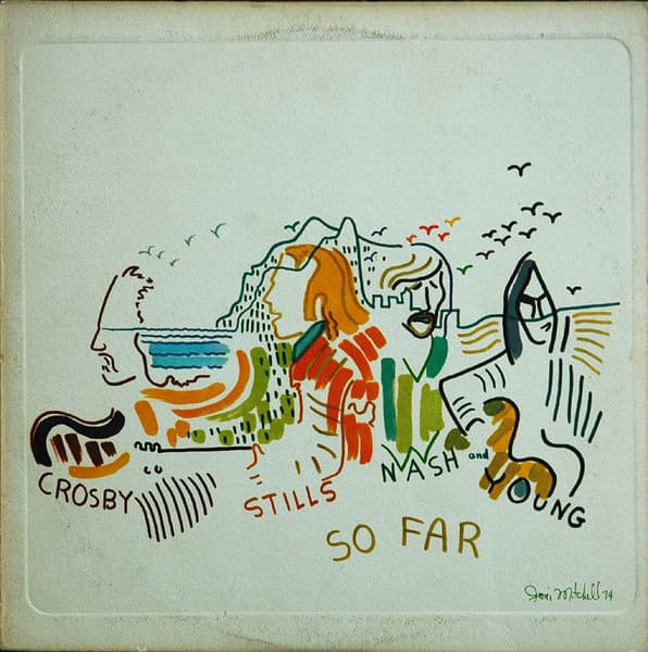Crosby, Stills, Nash & Young – So Far vinyl cover art