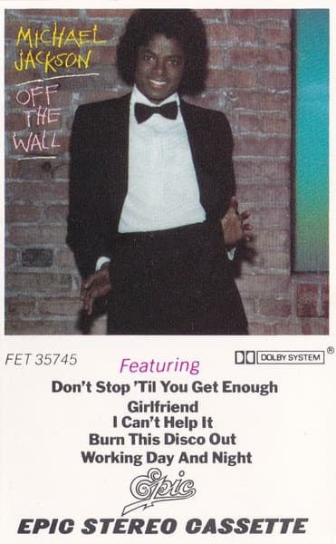 Michael Jackson – Off The Wall vinyl cover art