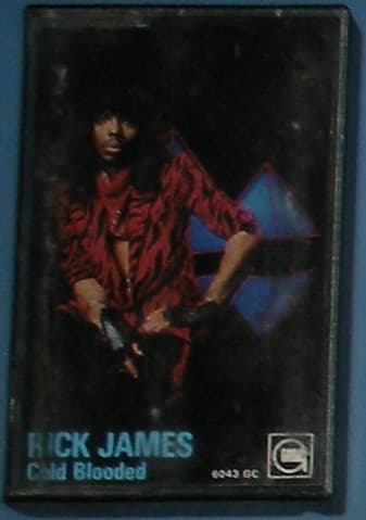 Rick James – Cold Blooded vinyl cover art