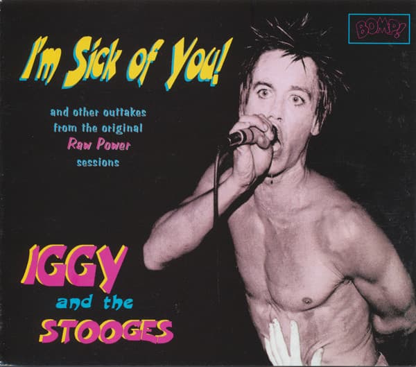 The Stooges – I'M Sick Of You! vinyl cover art