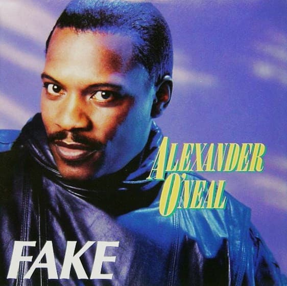 Alexander O'Neal – Fake vinyl cover art