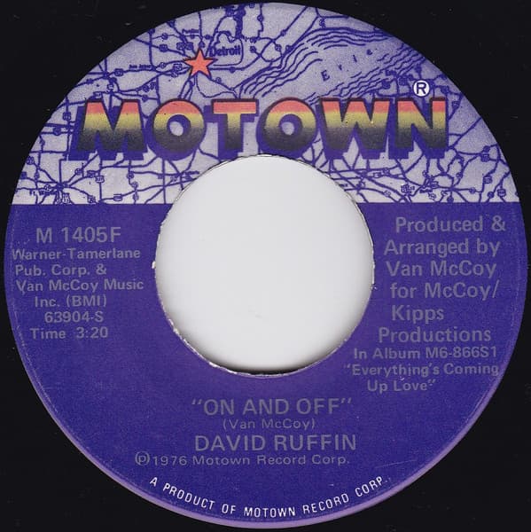David Ruffin – Statue Of A Fool vinyl cover art