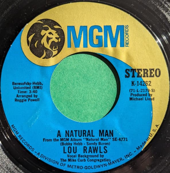 A Natural Man / You Can't Hold On