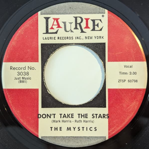 The Mystics – So Tenderly vinyl cover art