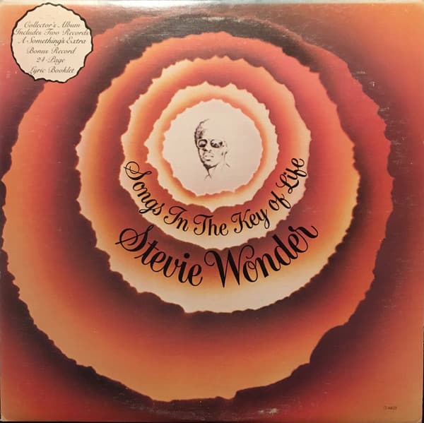 Stevie Wonder – Songs In The Key Of Life vinyl cover art