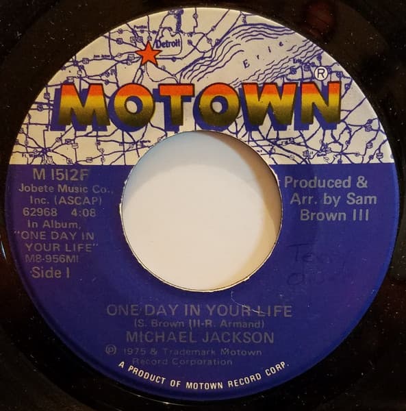 Michael Jackson – Take Me Back vinyl cover art