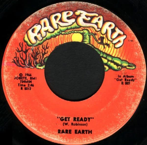 Rare Earth – Get Ready vinyl cover art