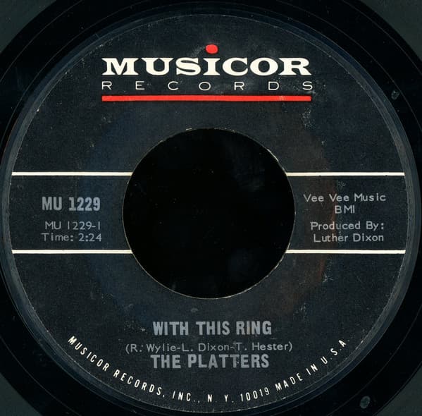 The Platters – If I Had Love vinyl cover art
