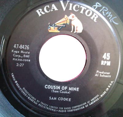 Sam Cooke – That'S Where It'S At vinyl cover art