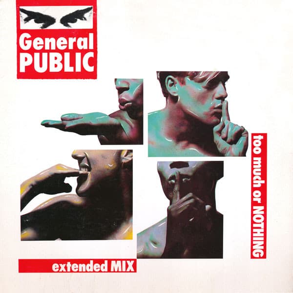 General Public – Too Much Or Nothing (Extended Mix) vinyl cover art