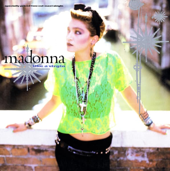 Madonna – Like A Virgin vinyl cover art