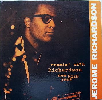 Jerome Richardson – Roamin' With Richardson vinyl cover art