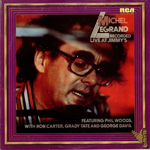 Michel Legrand – Recorded Live At Jimmy'S vinyl cover art